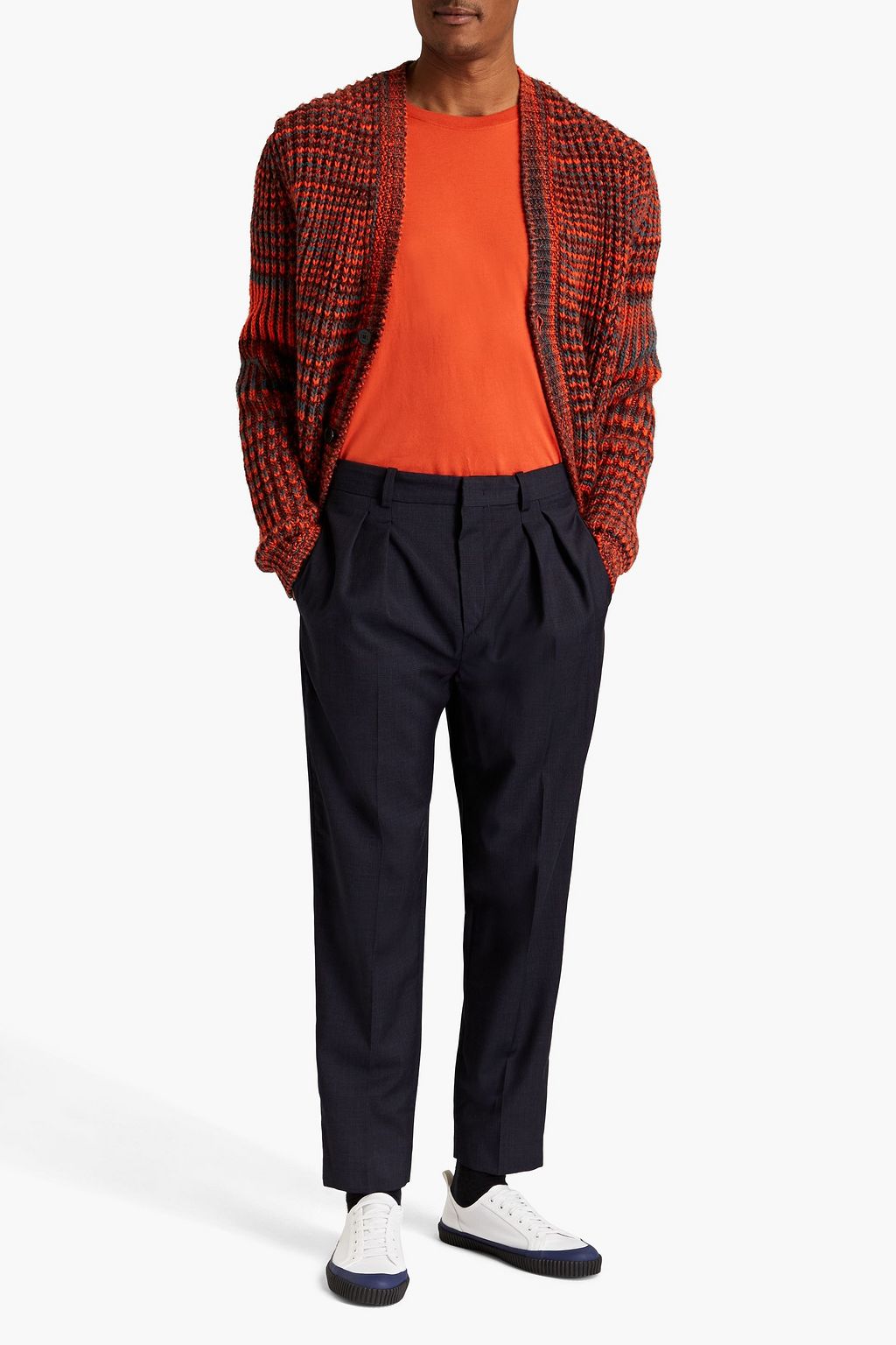 ISABEL MARANT Nicklas tapered Prince of Wales checked linen pants