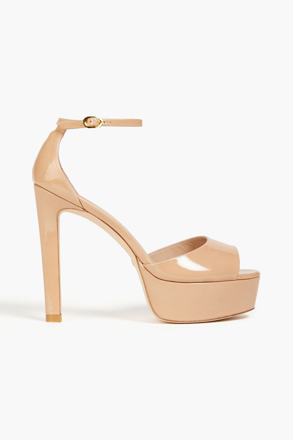 Stuart Weitzman Disco Platform Sandal In Brown