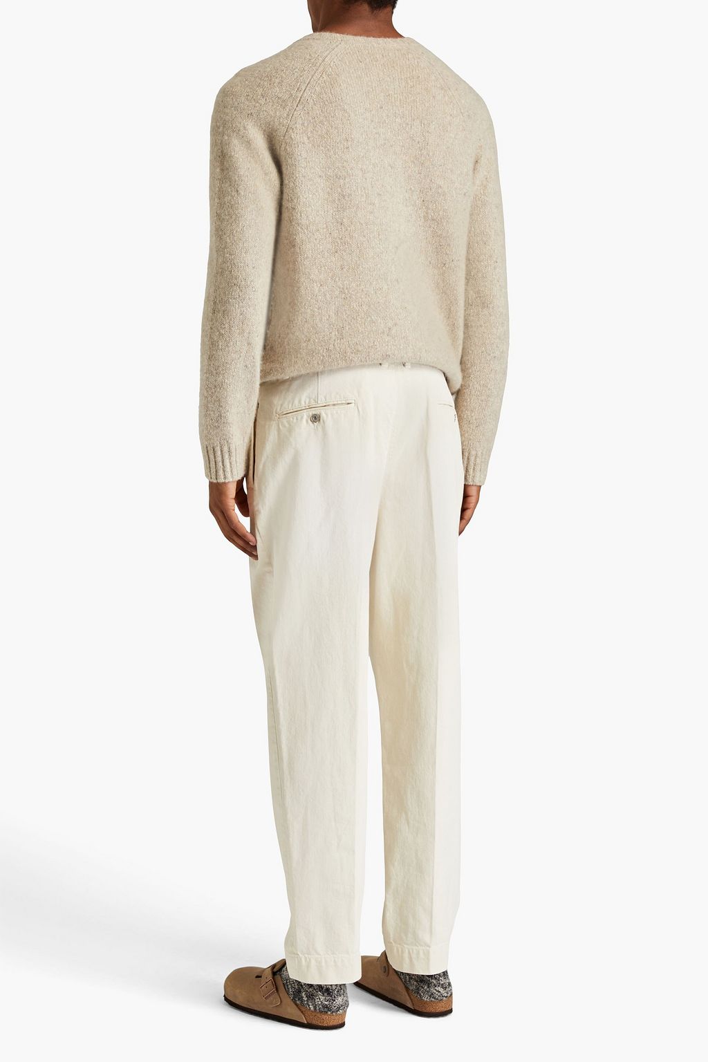 ISABEL MARANT Nick tapered pleated denim jeans