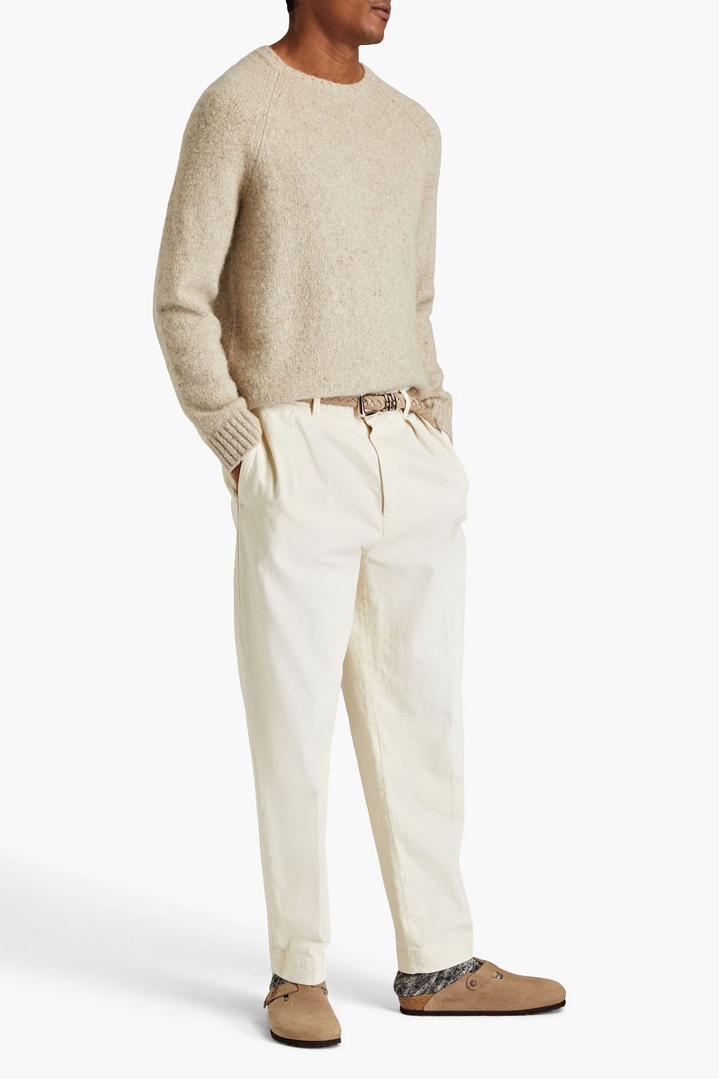 ISABEL MARANT Nick tapered pleated denim jeans