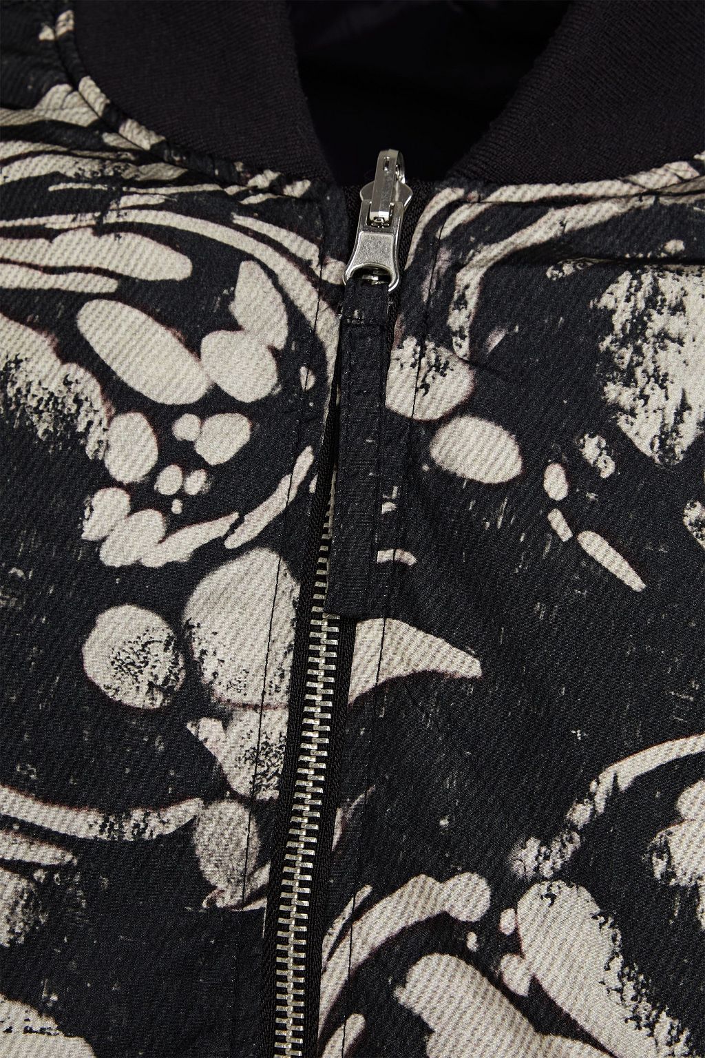 ISABEL MARANT Reversible printed shell bomber jacket