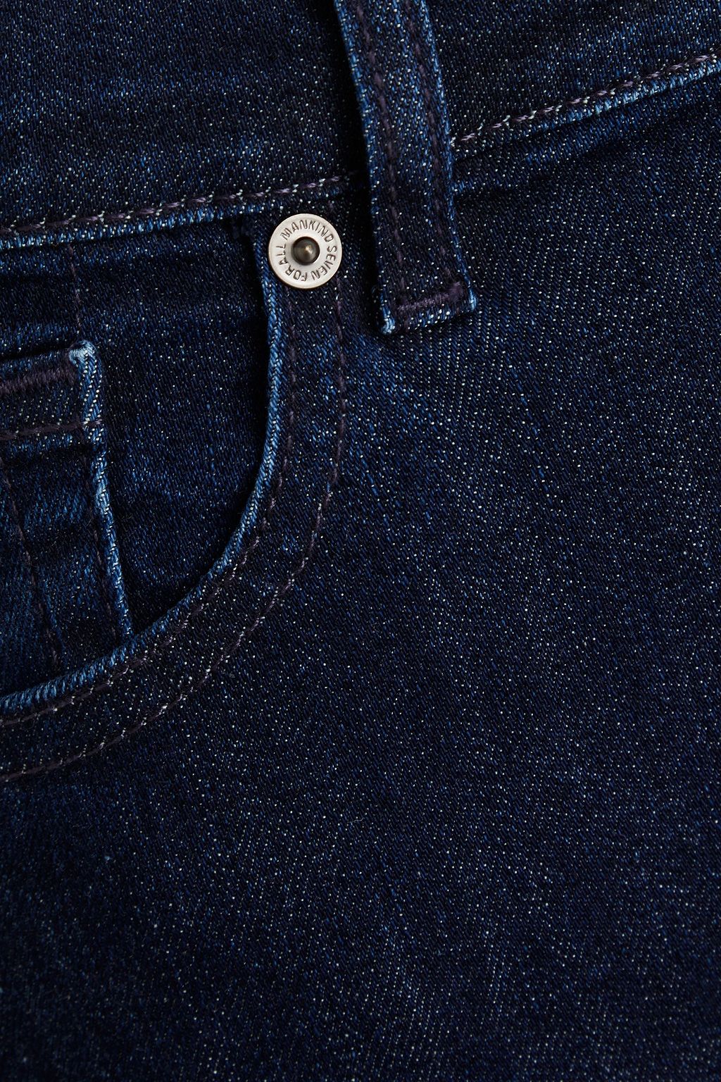 7 FOR ALL MANKIND جينز بقصّة بوت كت وخصر منخفض الارتفاع
