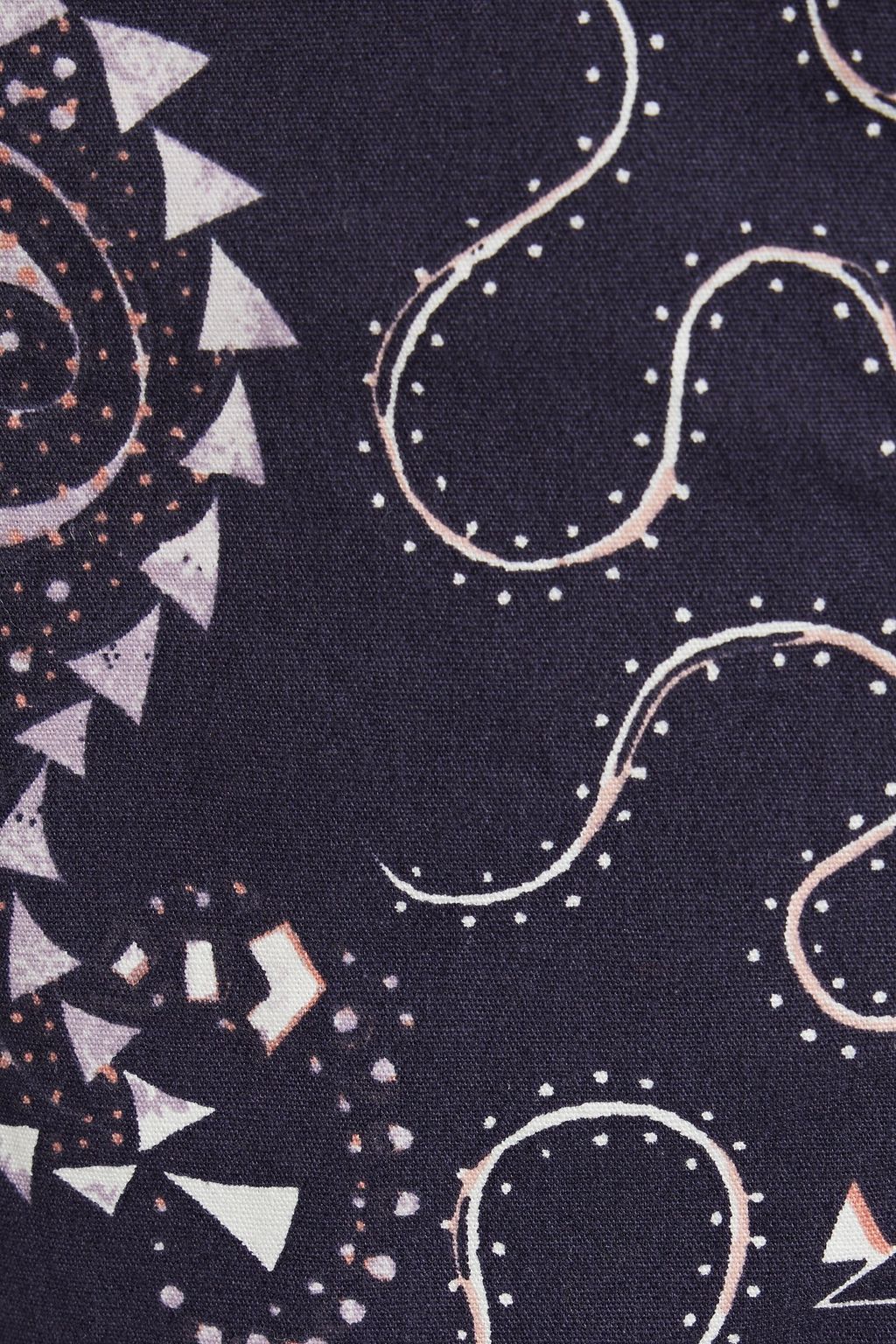MARANT ÉTOILE コットン ショートパンツ ペイズリープリント