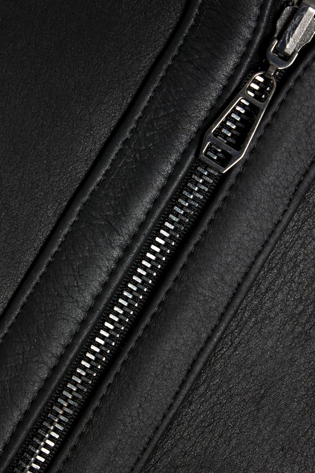 DOM GOOR Reversible shearling hooded vest