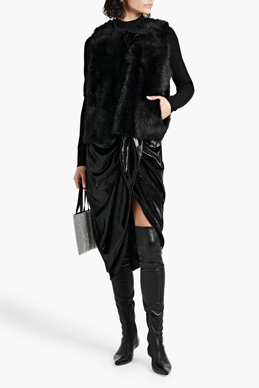 KARL DONOGHUE Shearling vest