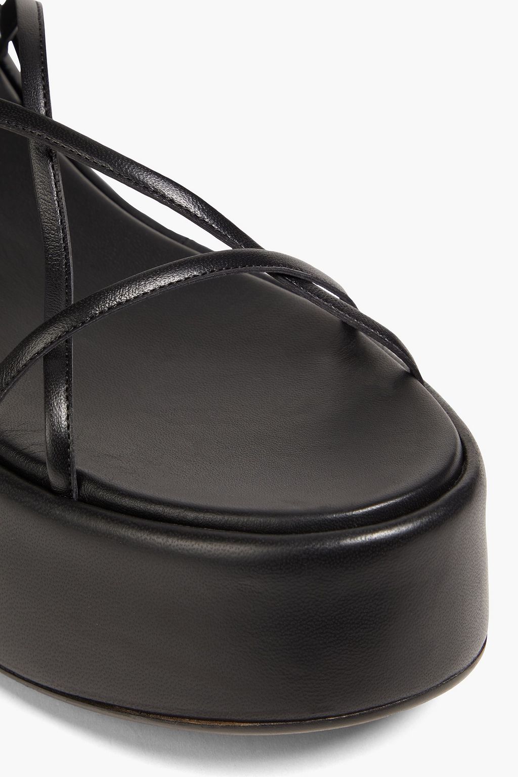 ATP ATELIER Leather platform sandals