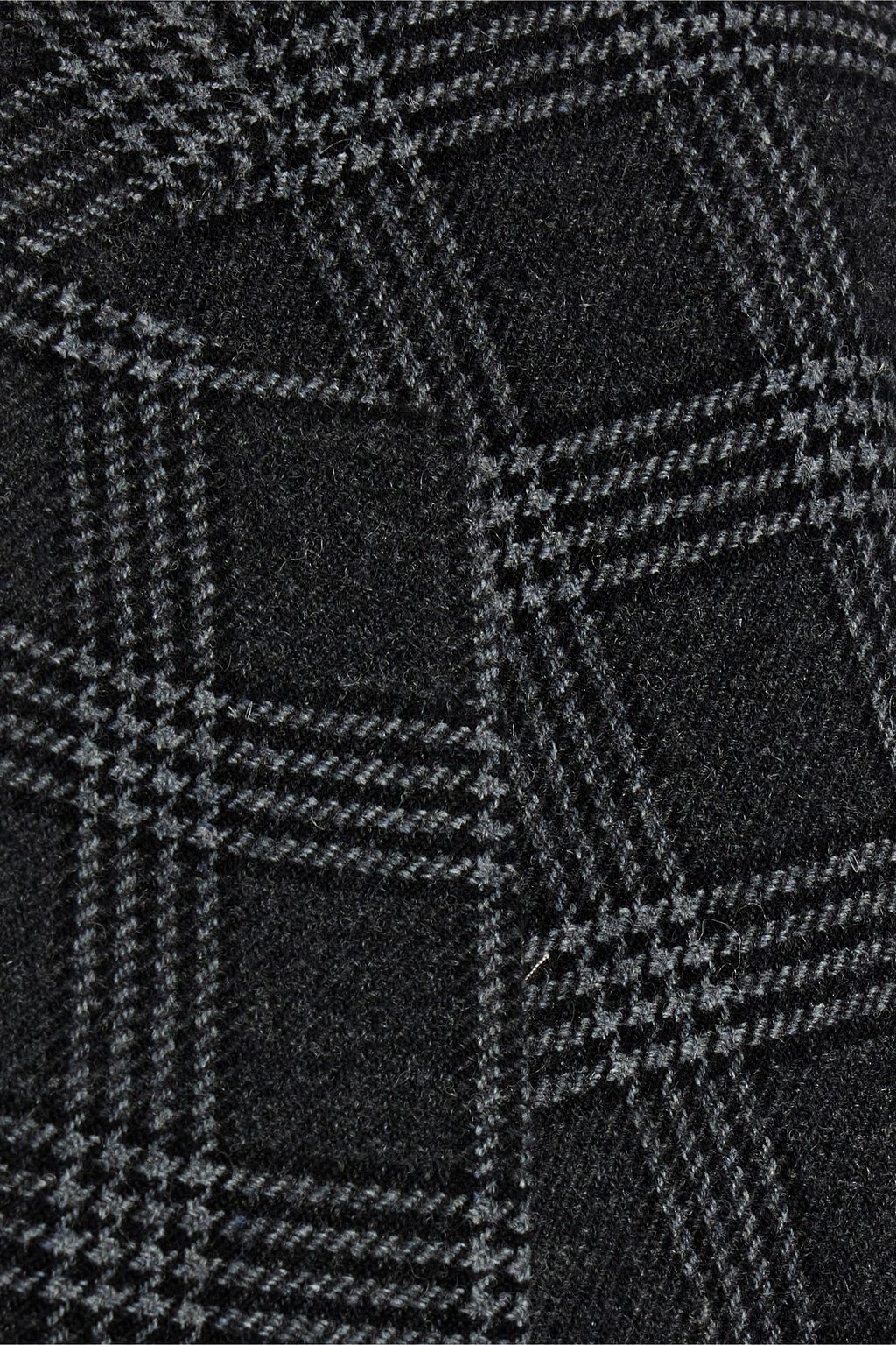 IRIS & INK Joey checked wool-blend blazer