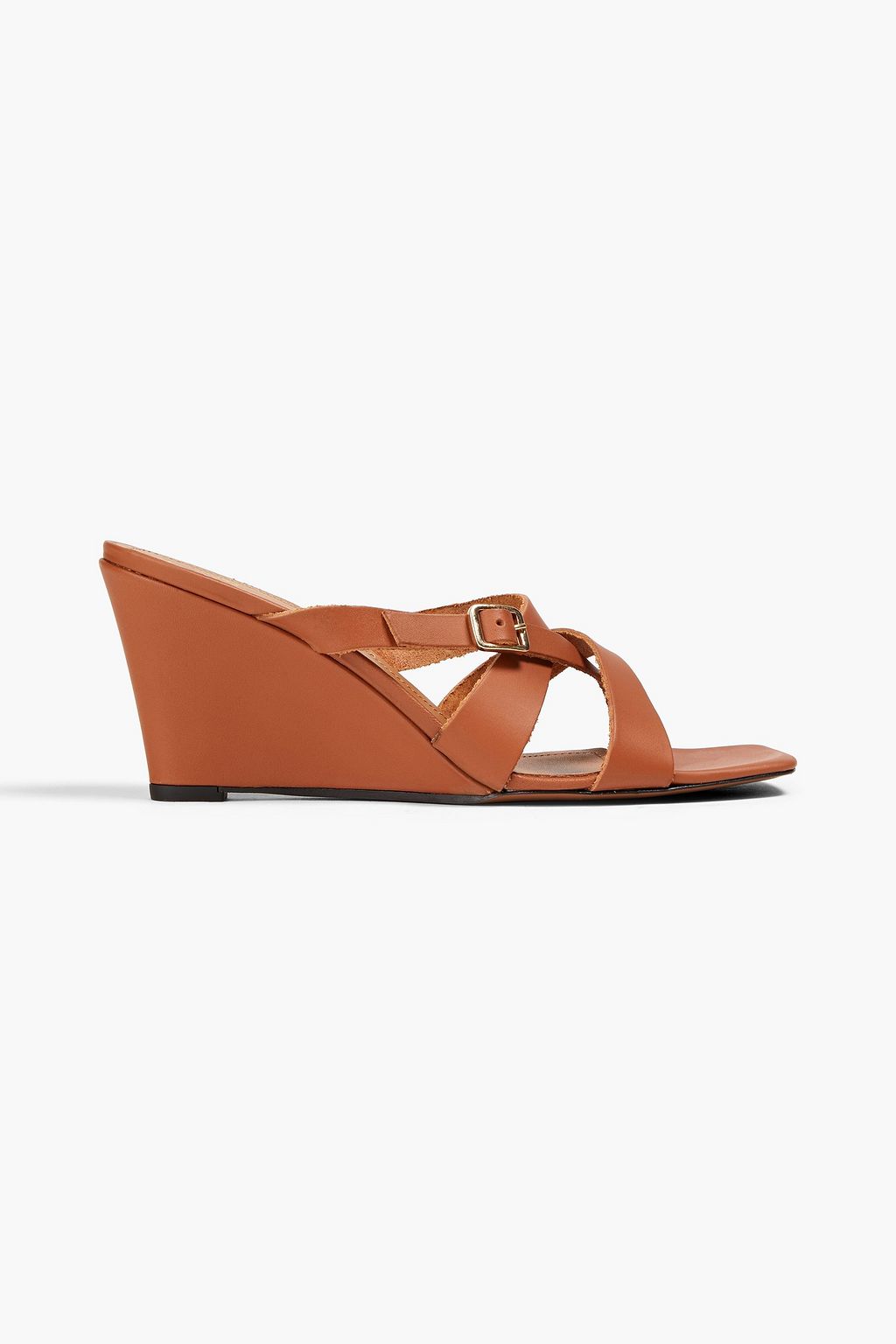 ATP ATELIER Alife leather wedge mules | THE OUTNET