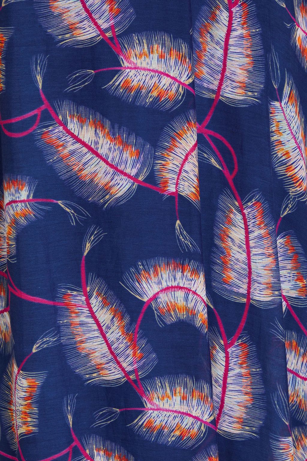 SALONI Emma floral-print cotton and silk-blend maxi dress