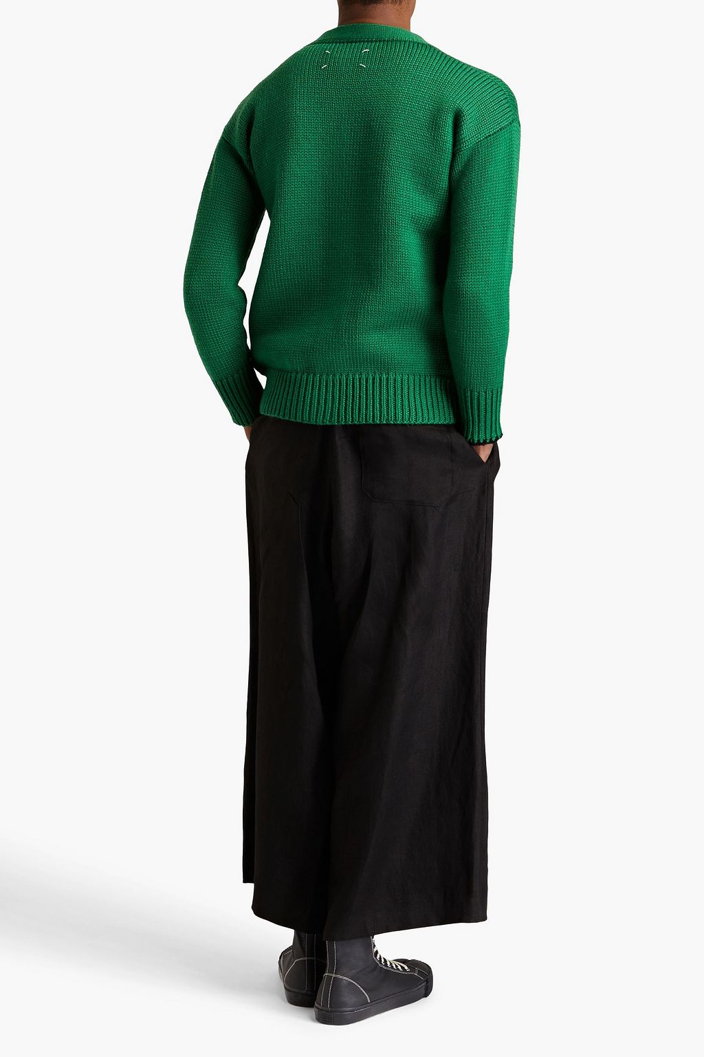 MAISON MARGIELA Ribbed wool cardigan