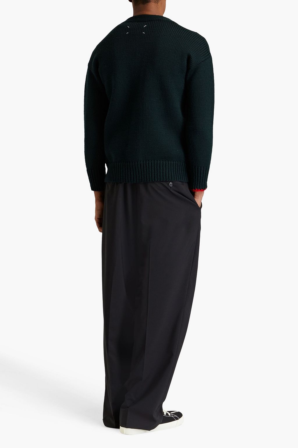 MAISON MARGIELA Ribbed wool cardigan