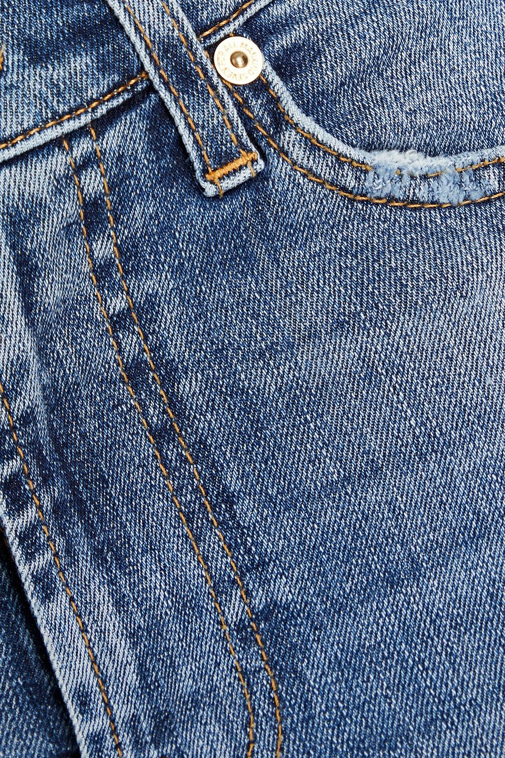 7 FOR ALL MANKIND Modern Dojo distressed faded high-rise flared jeans