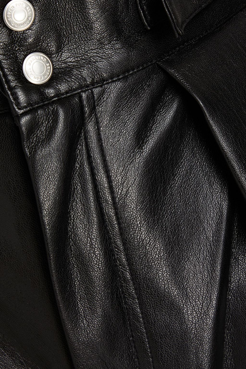 7 FOR ALL MANKIND Faux leather tapered pants