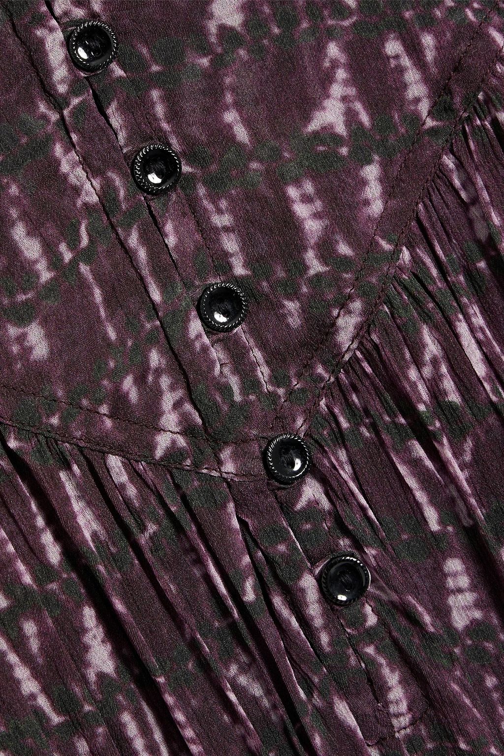MARANT ÉTOILE Silorion tie-dyed crepon mini dress