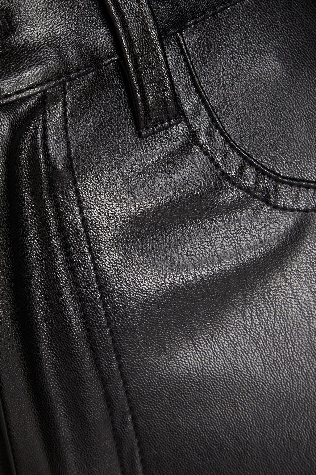 7 FOR ALL MANKIND Faux leather slim-leg pants