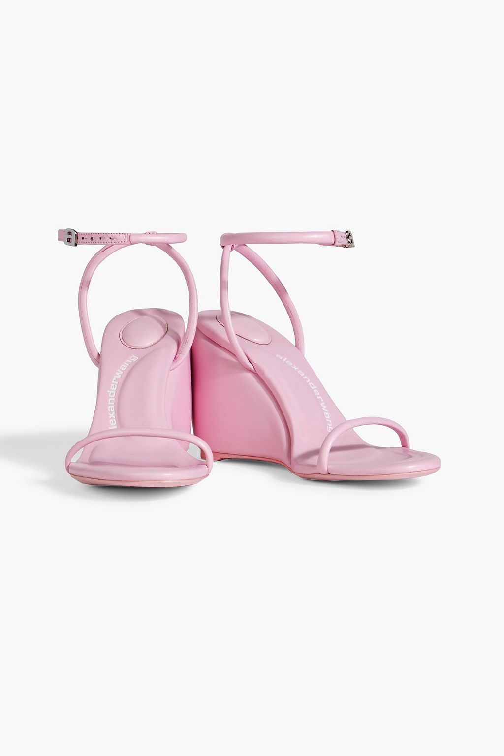 ALEXANDER WANG Dahlia 95 leather wedge sandals