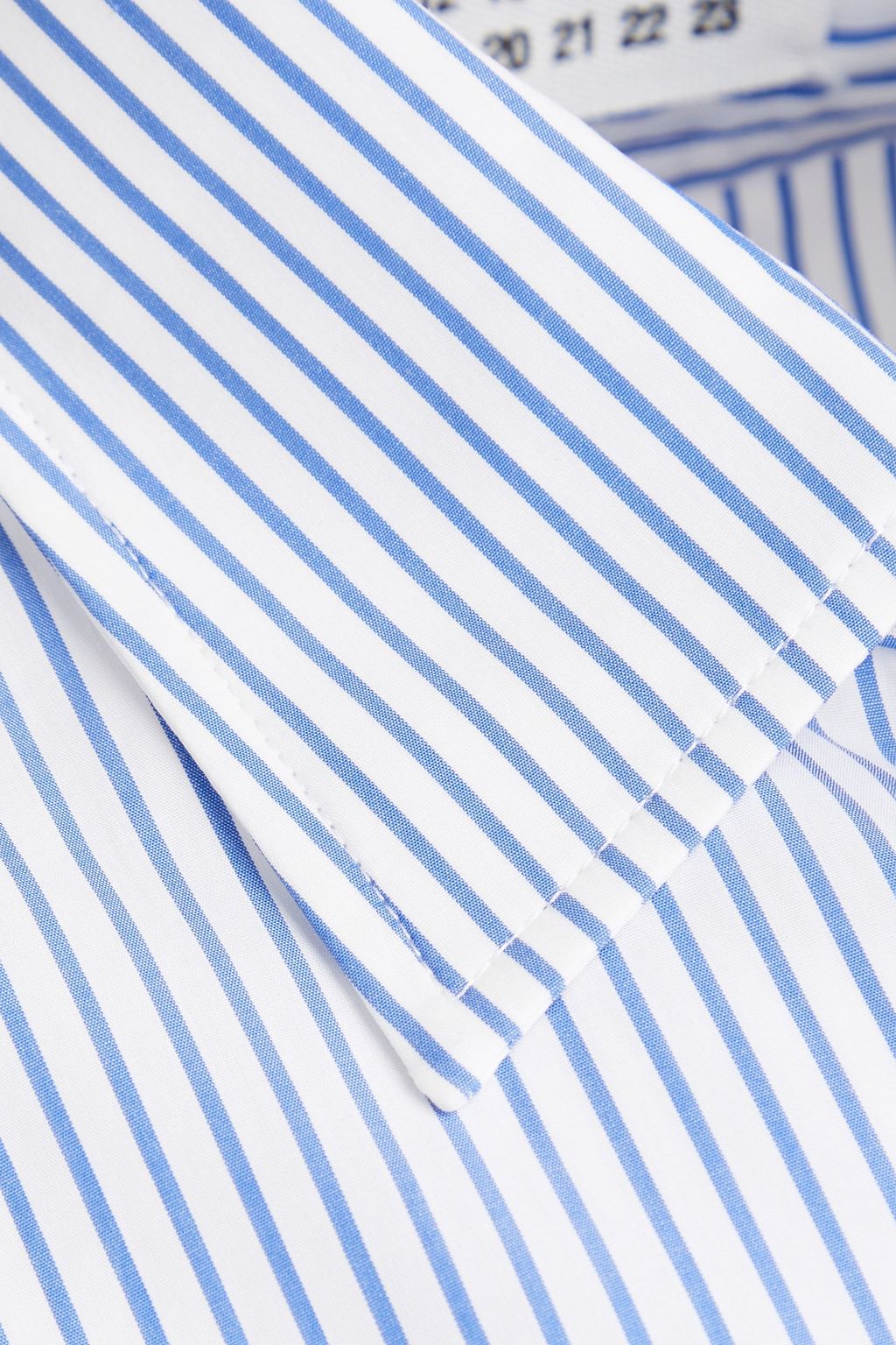 MAISON MARGIELA Striped cotton-poplin shirt
