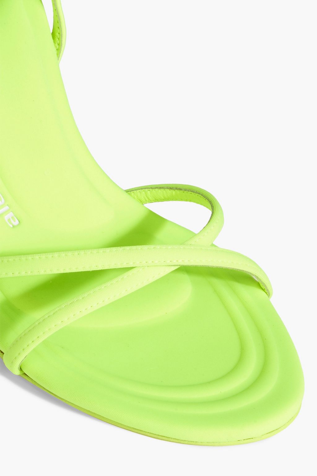 ALEXANDER WANG Dahlia 85 embellished neoprene sandals