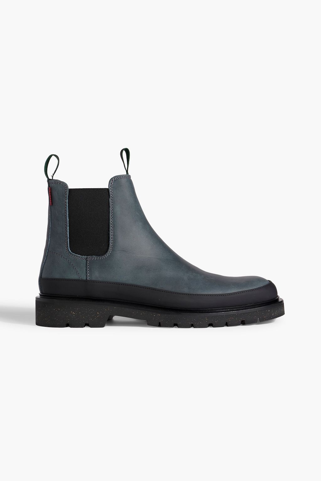 PS PAUL SMITH Geyser burnished-leather Chelsea boots | THE OUTNET