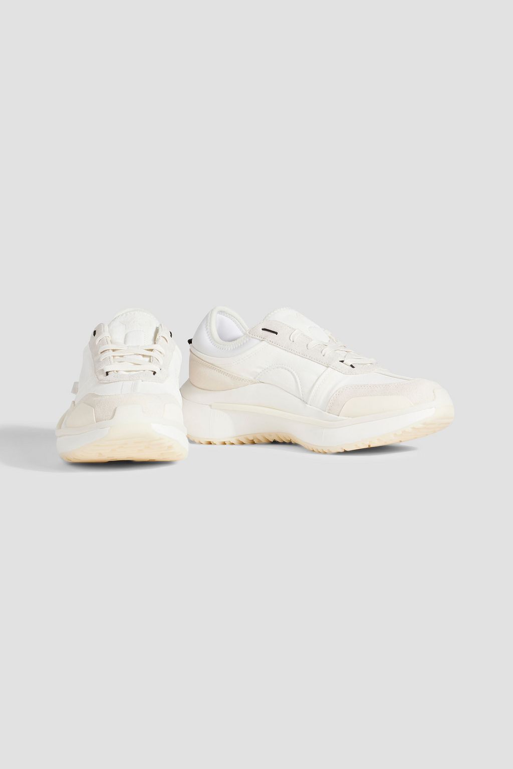 Y-3 Ajatu Run neoprene, canvas and suede sneakers