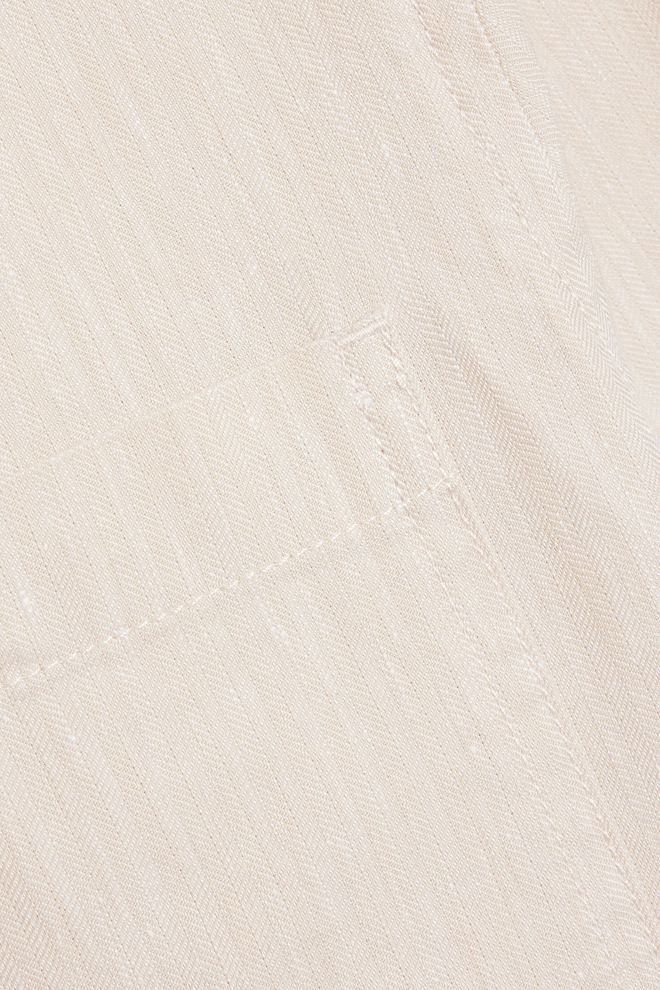 Shop Frescobol Carioca Diego Linen And Cotton-blend Jacket In Beige