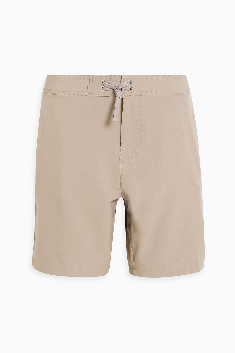 Frescobol Carioca Surfer Long-length Swim Shorts In Beige