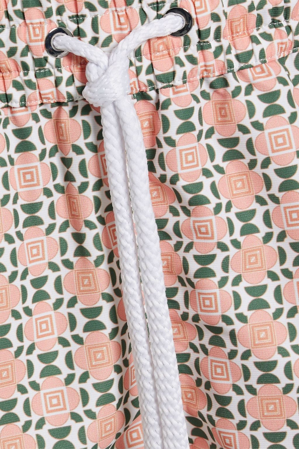 FRESCOBOL CARIOCA Short-length printed swim shorts