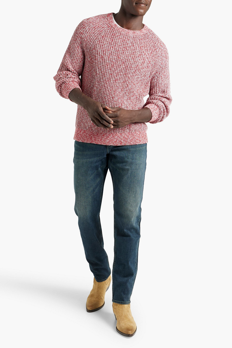 Rag & Bone Fit 3 Slim-fit Faded Denim Jeans In Dark Denim
