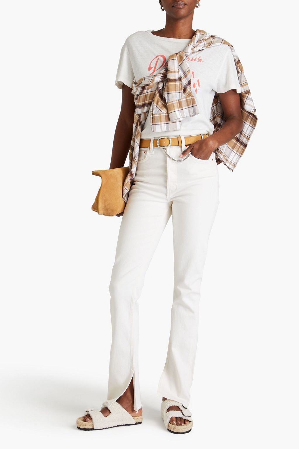RE/DONE 70s high-rise bootcut jeans