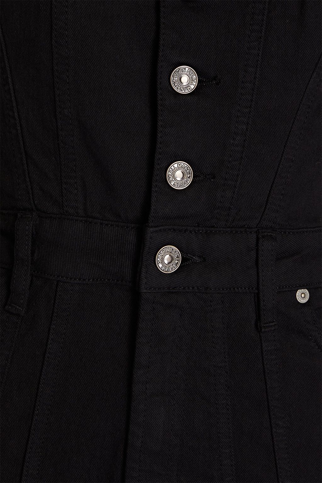 7 FOR ALL MANKIND 데님 점프수트