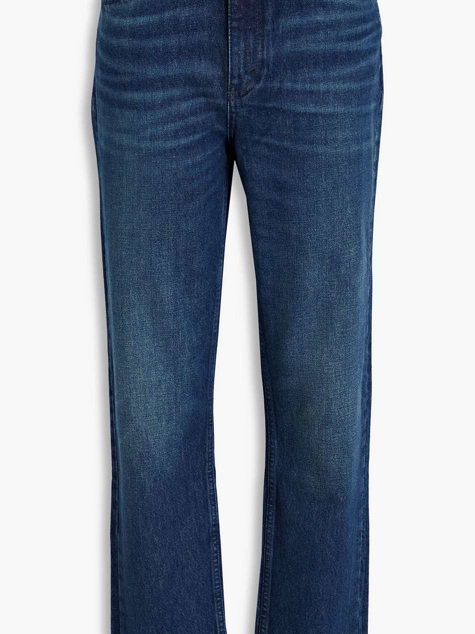 70s faded high-rise straight-leg jeans