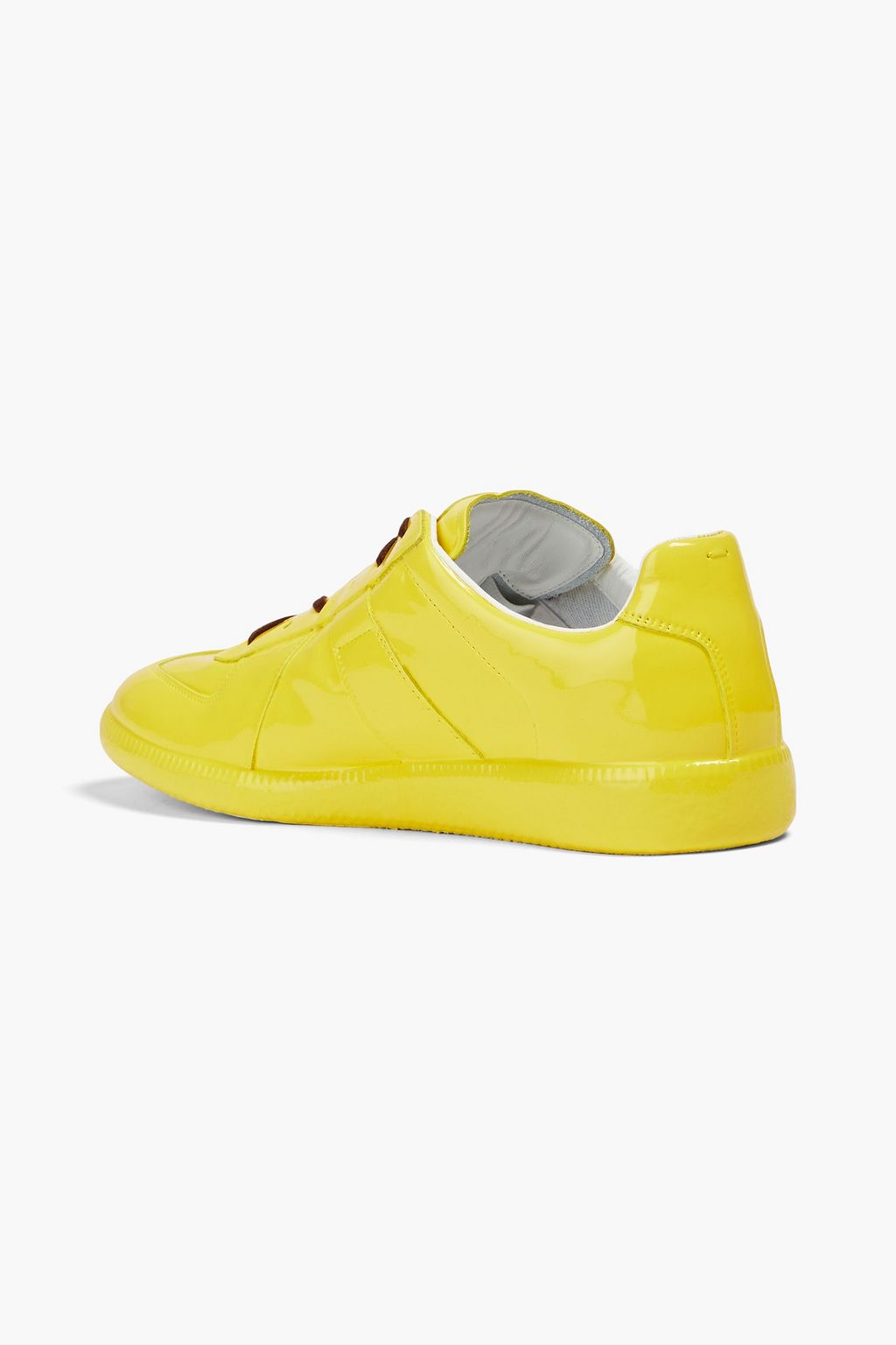 MAISON MARGIELA 레플리카 페이턴트 인조 가죽 스니커즈