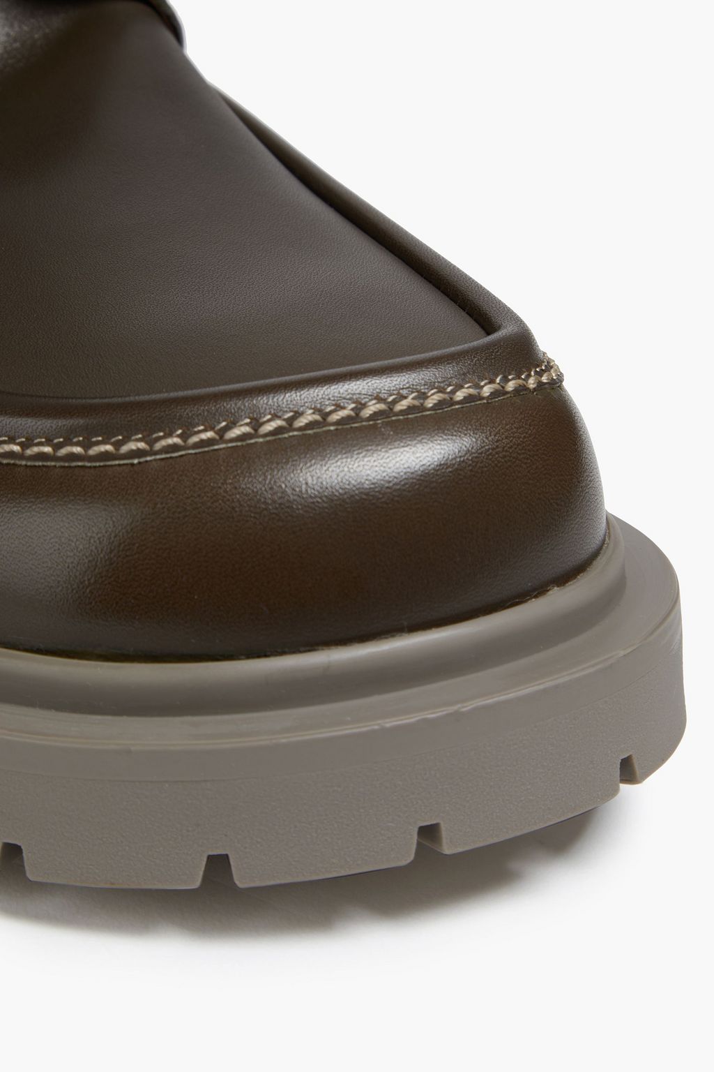 MAISON MARGIELA レザー チャッカブーツ