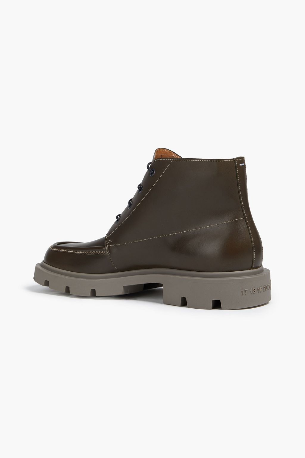 MAISON MARGIELA レザー チャッカブーツ