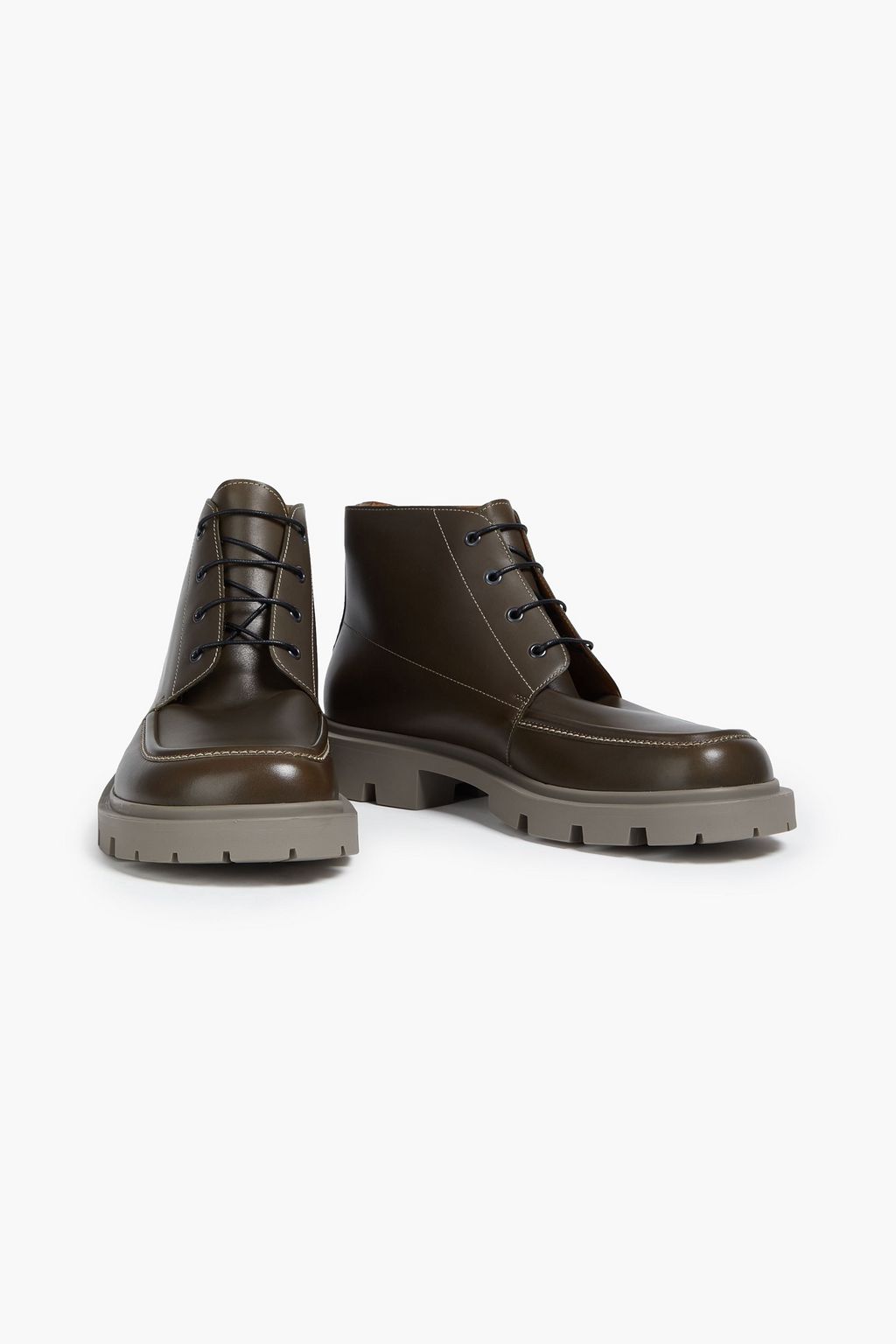 MAISON MARGIELA レザー チャッカブーツ