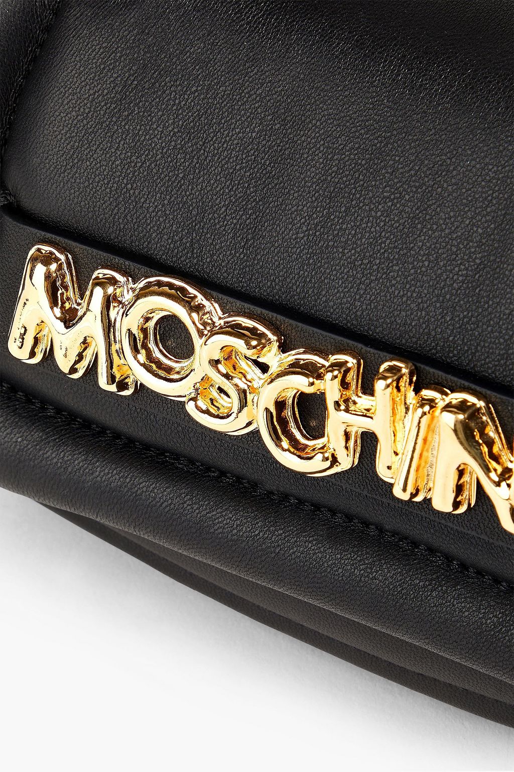 MOSCHINO حقيبة توت مصنوعة من الجلد