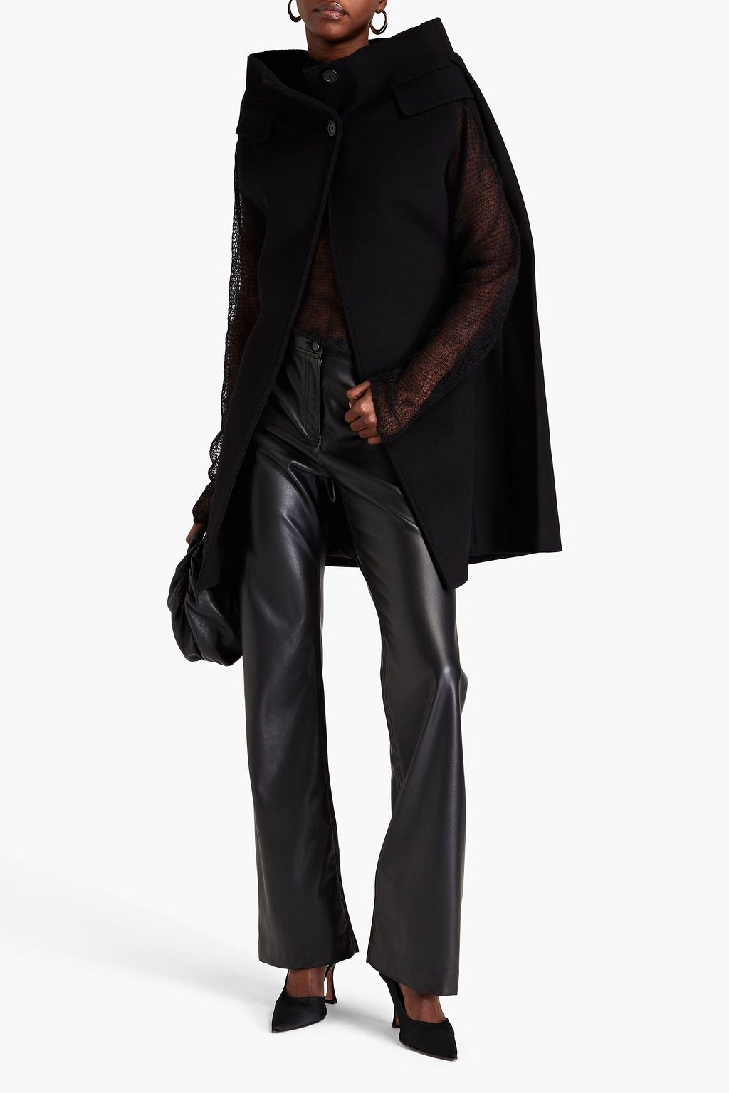 MAISON MARGIELA Woolblend felt cape THE