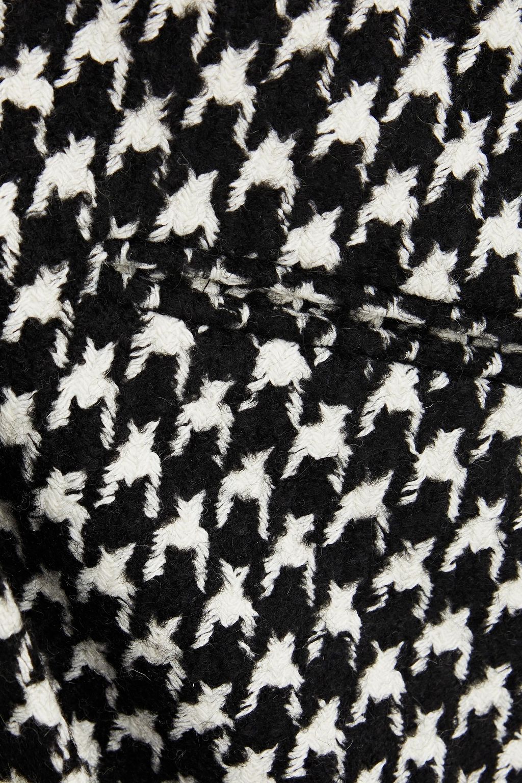 NILI LOTAN Houndstooth tweed coat