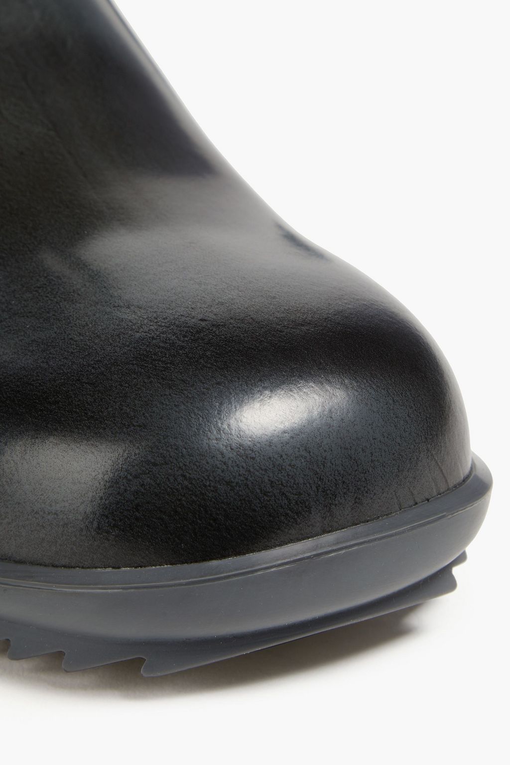 MAISON MARGIELA グロスレザー チェルシーブーツ