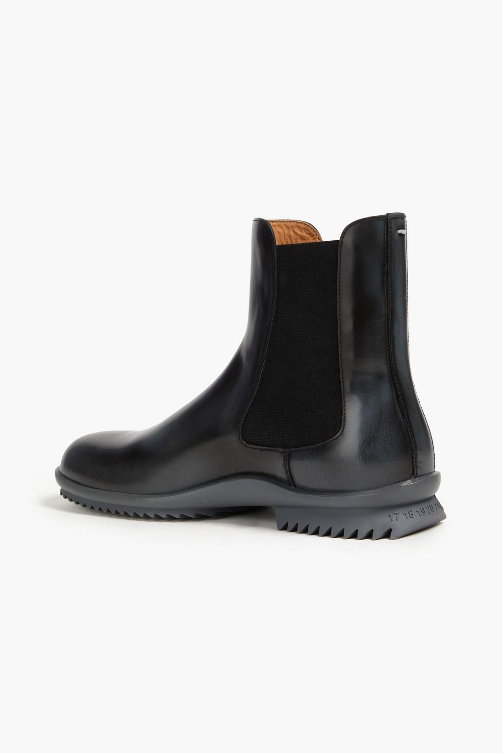MAISON MARGIELA グロスレザー チェルシーブーツ