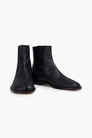 Maison Margiela 'tabi' Split-toe Chelsea Boots in Black for Men