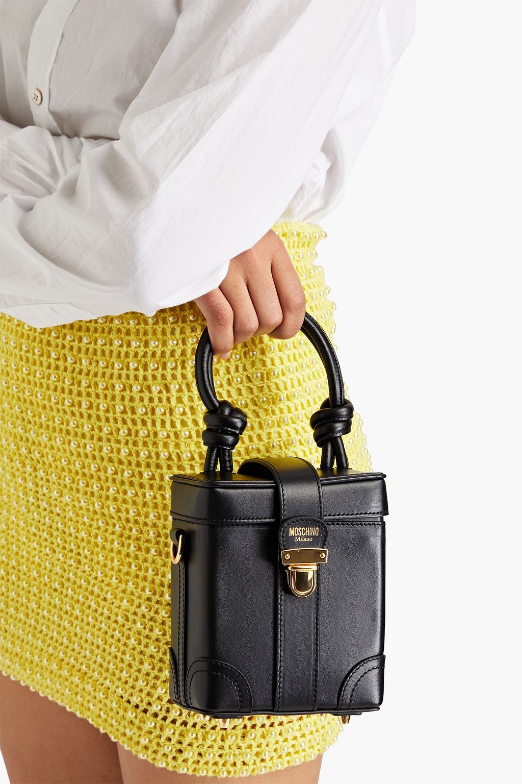 MOSCHINO Leather shoulder bag