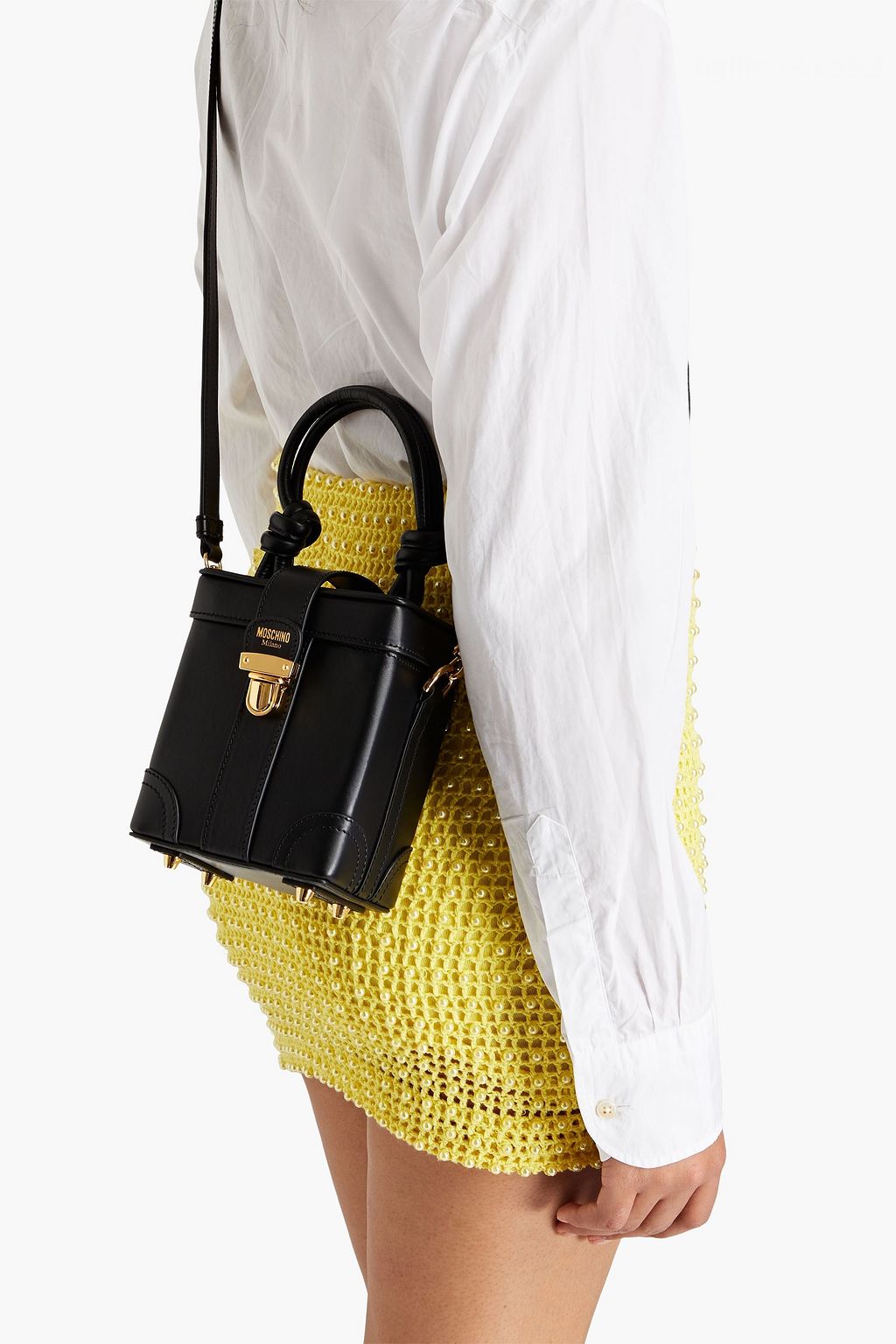 MOSCHINO Leather shoulder bag