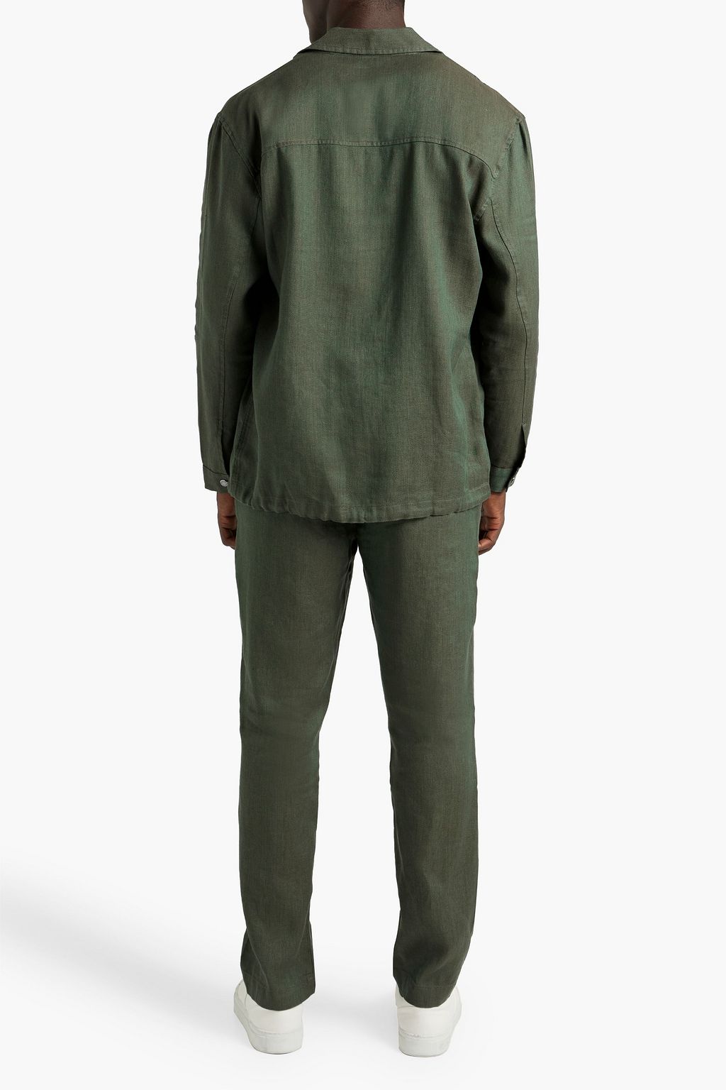 FRESCOBOL CARIOCA Diego linen and cotton-blend jacket
