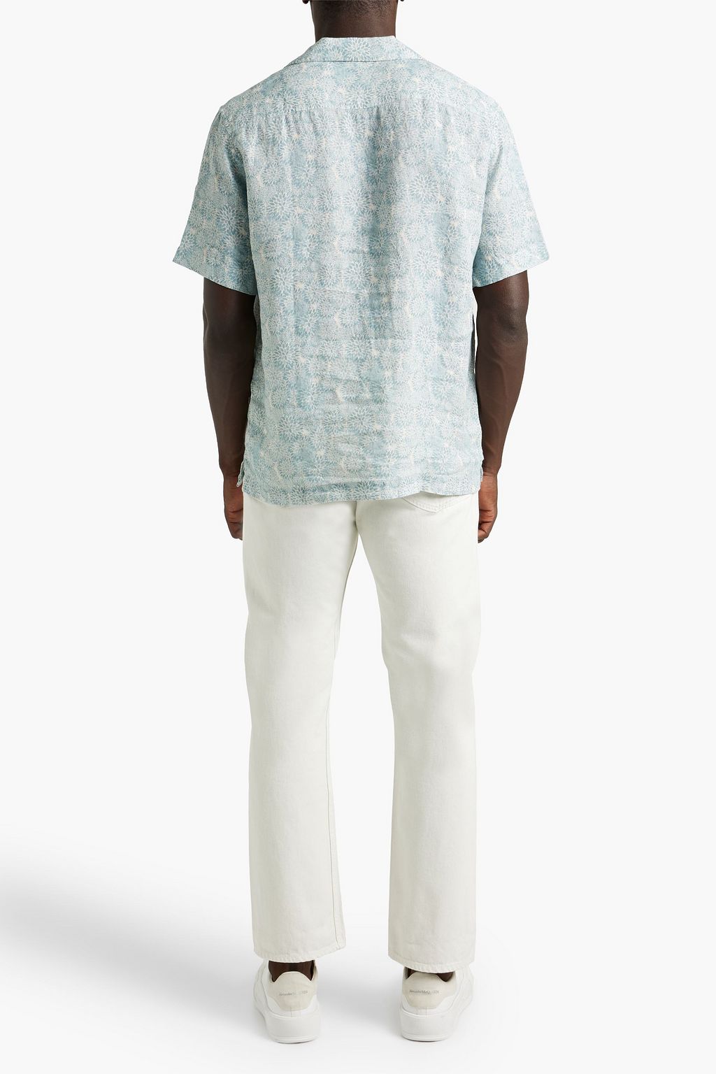 FRESCOBOL CARIOCA Roberto printed linen shirt