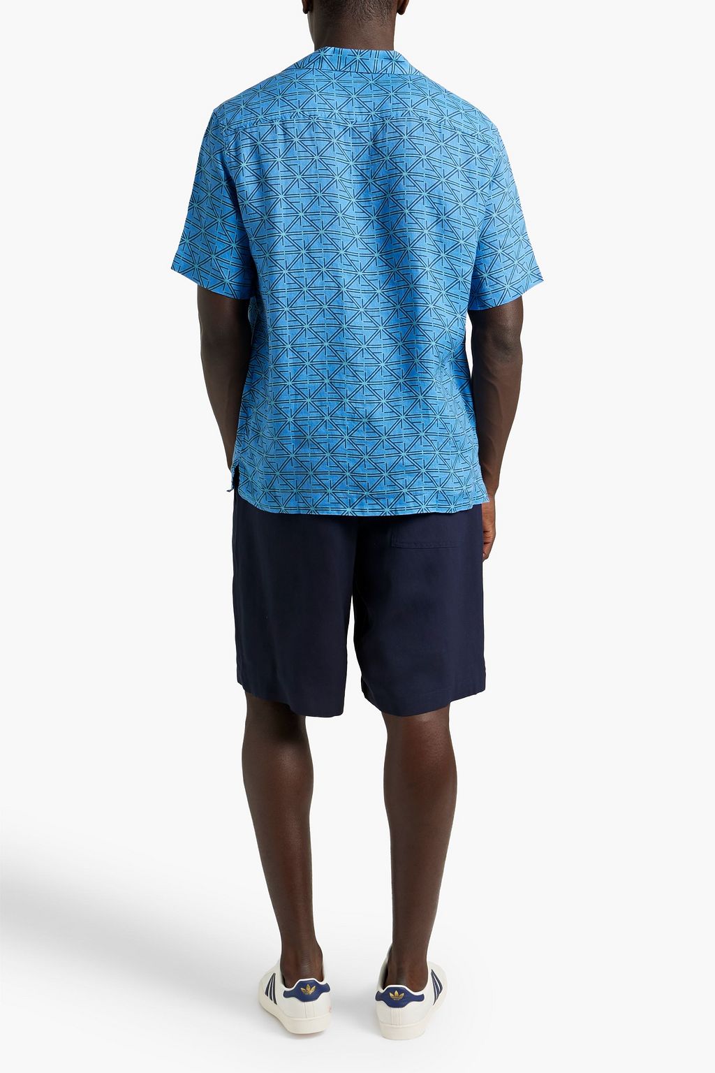 FRESCOBOL CARIOCA Roberto printed linen shirt
