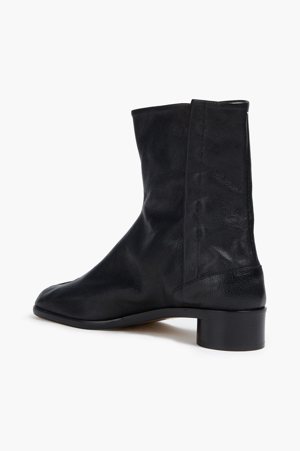 MAISON MARGIELA Split-toe textured-leather boots