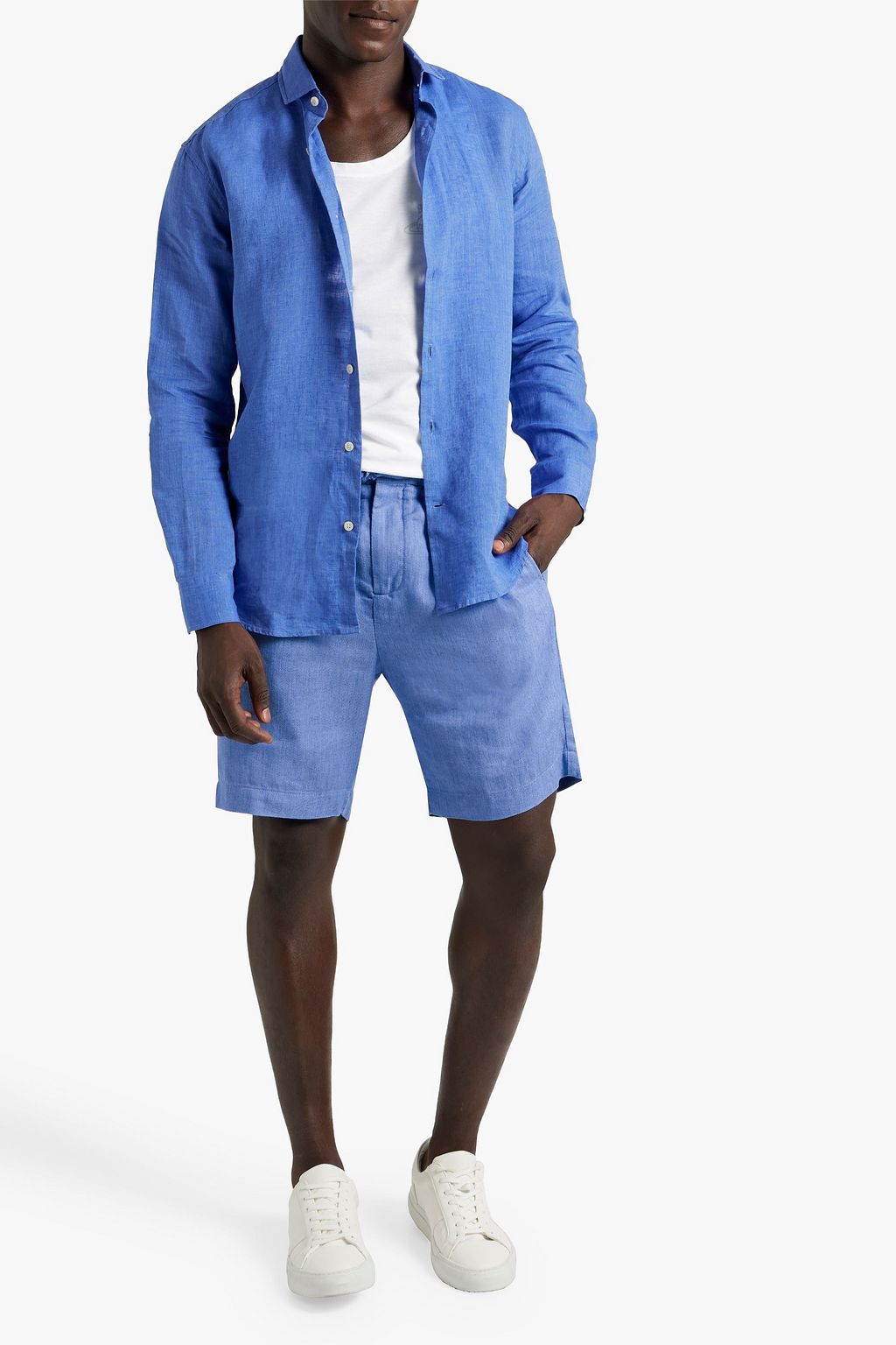 FRESCOBOL CARIOCA Antonio linen shirt