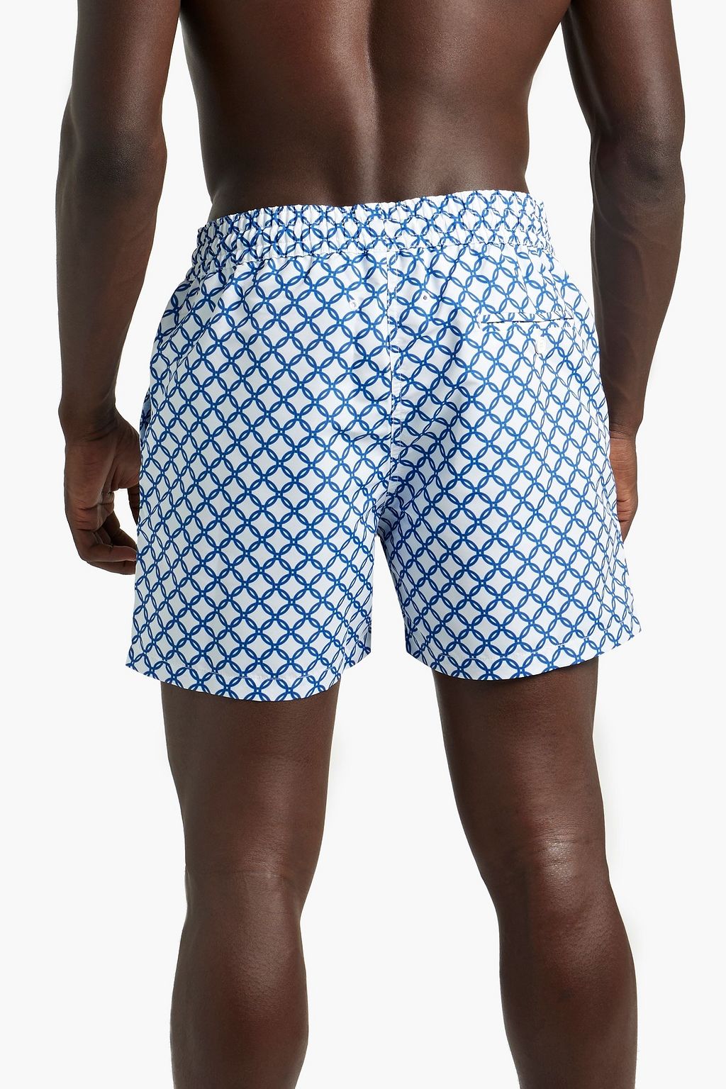 FRESCOBOL CARIOCA Short-length printed swim shorts