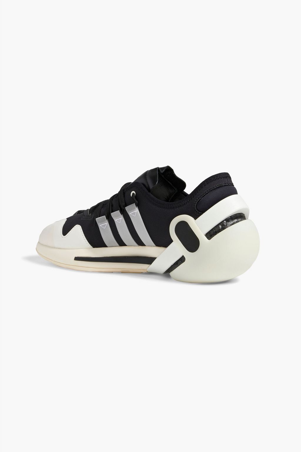Y-3 Idoso Boost leather-trimmed neoprene sneakers